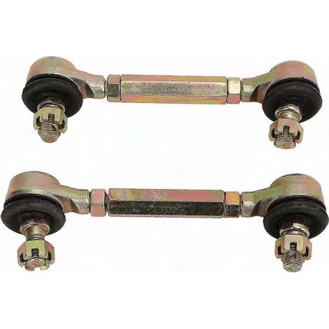 Satz mit 2 Stabilisator-Kugelgelenken, 10mm Gewinde, legierter Stahl, für 50cc 70cc 90cc 110cc 125cc Quad, Ersatzteilset für 4-Rad-ATV. (1/2)