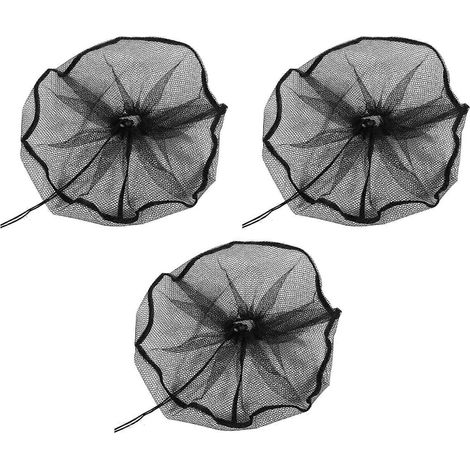 Lot de 3 filets de protection pour ventilateur, housses anti-pincement, filets de sécurité pour bébé (noir) (1/5)