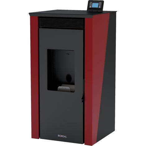BRICOSOL TERMOESTUFA DE PELLET BOREAL 16 KW BURDEOS (1/4)