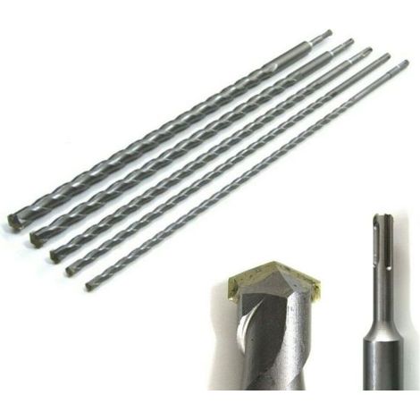 PUNTE PER TRAPANO DEMOLITORE MARTELLO 5 PZ 600 MM ATTACCO SDS PLUS 60 CM X MURO