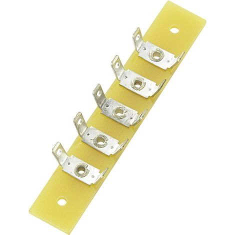 Barrette à souder simple rangée 1572092 Nbr total de pôles 5 Epoxy (L x l x H) 59 x 10 x 1.6 mm 1 pc(s) S457051
