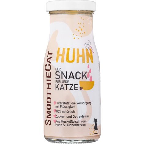 Smoothie pour chat 150 ml - Smoothie au poulet pour chats 150 ml