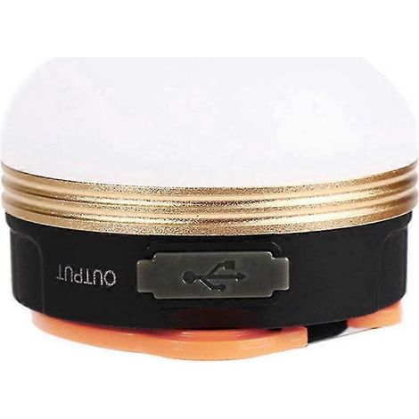 Lampe de camping LED rechargeable USB pour tente, lampe de secours à fixation magnétique, lampe étanche à suspendre. (1/5)