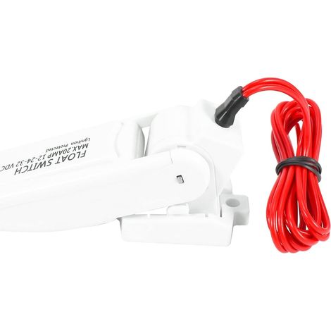 Interrupteur à Flotteur de Pompe de Cale Automatique 12 V 24 V ou 32 V pour Bateau Yacht Caravane Camping Pompe à de PêChe Marine Marche/ArrêT Automatique (1/5)
