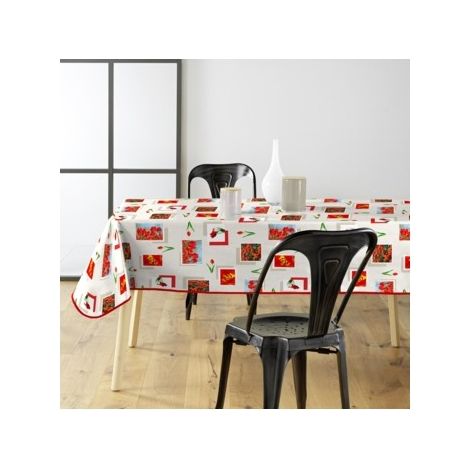 Nappe rectangle 140 x 240 cm pvc photoprint Tulipe (1/3)