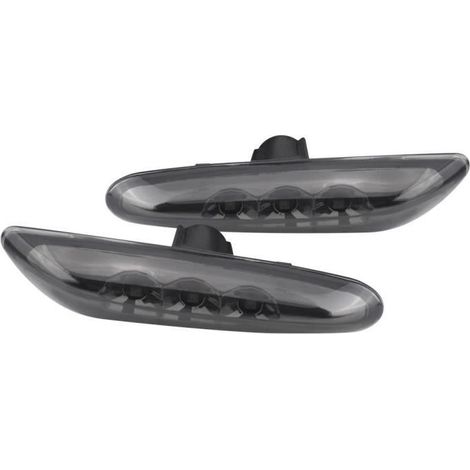 Clignotant latéral LED pour BMW E82 E88 E60 E61 E90 E91 E92 E93 Fumée (1/4)