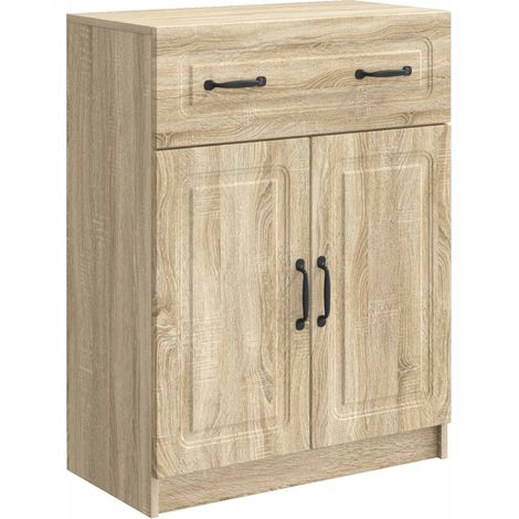 Aparador Roble Sonoma 66 x 34,5 x 87 cm Madera de Ingeniería vidaXL