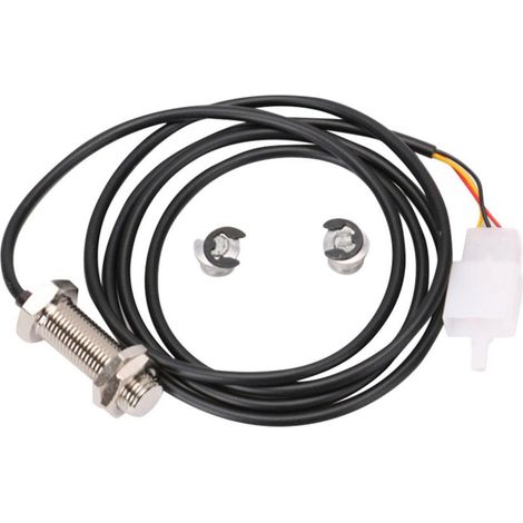 Capteur de vitesse universel ccuzs, câble d'odomètre pour moto, compteur de vitesse numérique, remplacement du capteur de vitesse de moto, compteur de vitesse universel (1/5)