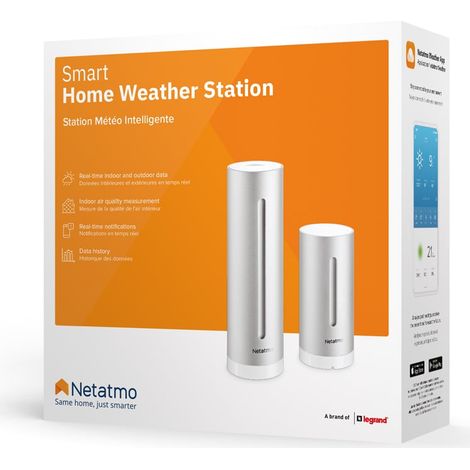 Netatmo NWS01-EC Estación Meteorológica Conectada de Aluminio