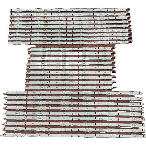 LED-Hintergrundbeleuchtungsstreifen, Länge 1590 mm, 16 LEDs (3V), Kompatibel mit UE75H6400, Kompatibel mit UE75H6475, Anpassbar (1/5)