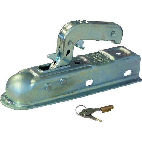 Topcar – Tête d'attelage 750kg pour timon de 50mm – Antivol inclus – 16916 – Dispositif d'attelage pour professionnels