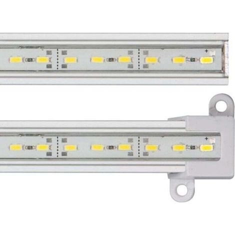BARRETTE À LED RIGIDE - HAUTE LUMINOSITÉ - 89 CM - BLANC CHAUD (1/4)