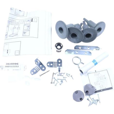 KIT FIXATION DE PORTE POUR LAVE VAISSELLE BEKO - 1784430164 (1/2)