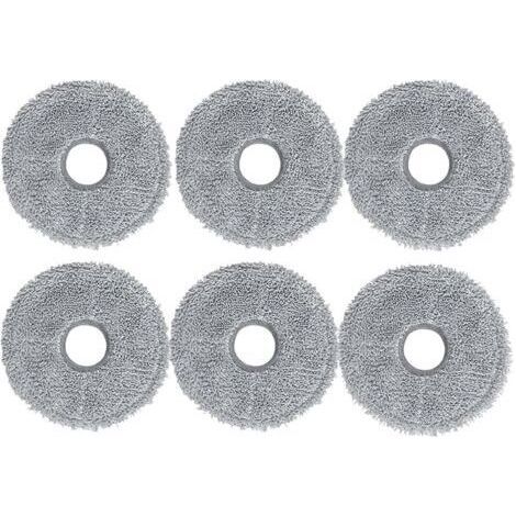 Lot de 4 Support for serpillères. Compatible for Dreame L10s Ultra / S10 / S10 Pro / X10/Compatible for Xiaomi Mijia Omni. Aspirateur Robot Tout-en-Un B101CN Mop Rag (Color : 6XX) (1/5)