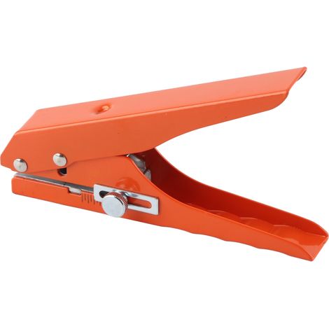 8mm Perforateur Manuelle Ergonomique Anti-Fatigue à 1 Trou, Pour Papier, Plastique, Bande de Chant, Économie d’Effort