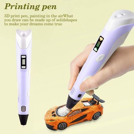 3D-Stift für Kinder, 3D-Druckstift mit Filament, LCD-Display, Temperaturregelung, Lila – Fei Yu (1/5)