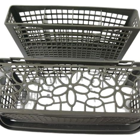 Universal dishwasher basket, compatible with cutlery baskets, storage baskets, dish organizers and Kenmore/KitchenAid replacement parts. (1/3)