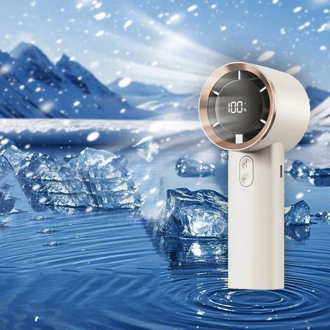 Ventilatore portatile USB di piccole dimensioni, mini ventilatore portatile per esterni, ventilatore da scrivania di piccole dimensioni (1/4)