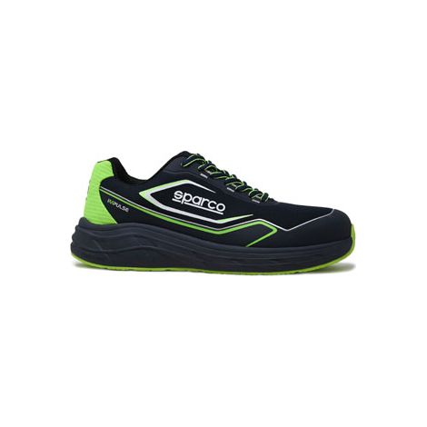 Zapato seguridad SPARCO ESD S1PS Impulse Willen negto - verde Talla 39
