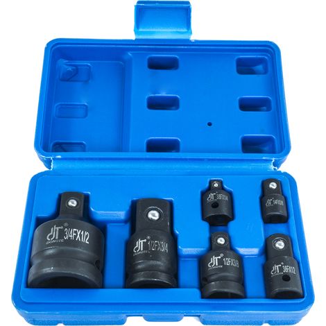 Set da 6pz adattatori riduttori impatto bussole aria compressa (1/2)