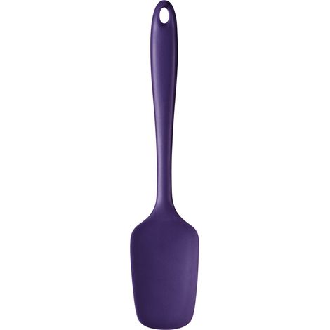 Interiors By Premier Purple Silicone Turner,Heat-Resistant Silicone Spatula With Wide Paddle,Odour-Free Turner With Hanging Hole