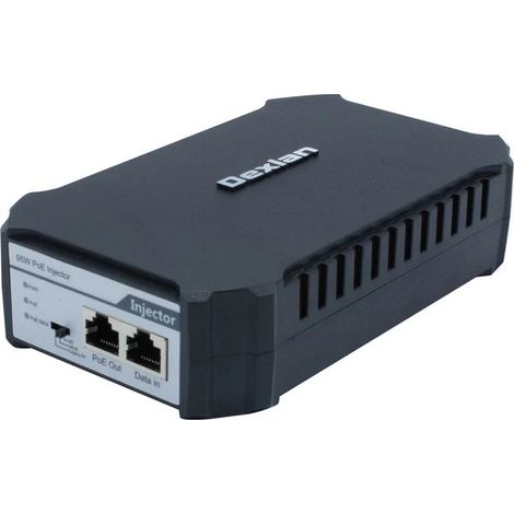 Injector dexlan upg95bt Gigabit PoE 95W IEEE802.3bt (1/3)
