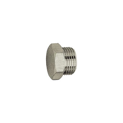 Riegler Verschlussschraube »value line«, M5, SW 8, Messing vernickelt (1/2)