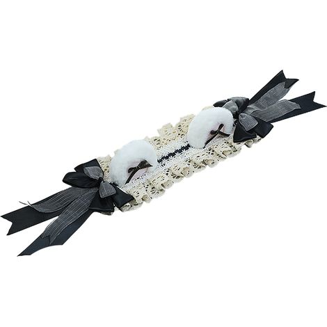 Serre-tête oreilles d'animaux pour filles, ours et chat, Halloween, Noël, soirée déguisée, accessoire pour cheveux (1/5)