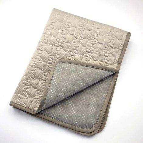 Tapis rafraîchissant pour chien/chat /EA/ Lit respirant et confortable antidérapant pour chat Gris clair M-max Gris clair M (1/2)