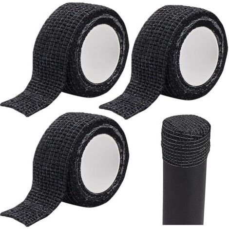 4 pièces Protecteurs de Pieds de Chaise Ruban Antidérapant Protecteurs de Meubles de Sol Bandes sans Colle Auto-Adhésives Empêchent Le Glissement des Chaises Tables Pas de Bruit Noir (1/5)