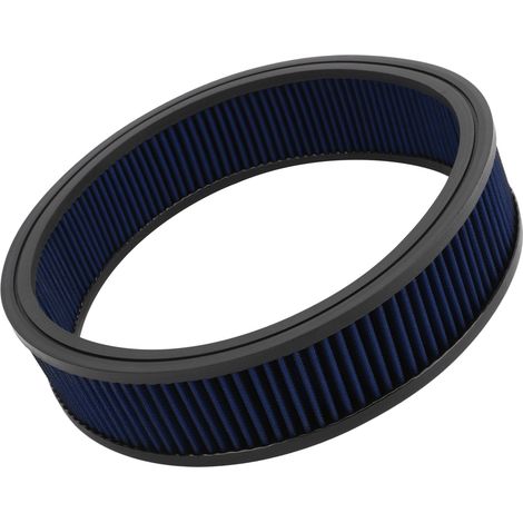 Filtre à air rond haute performance lavable et réutilisable, élément de remplacement pour Ford, bleu, filtration optimale, nettoyable, durable. (1/5)