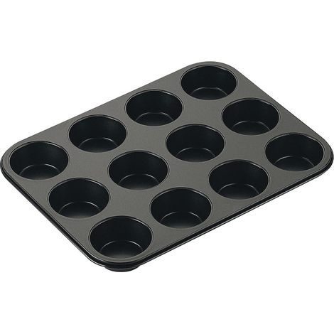 Zenker Muffinform BlackMetallic für 12 Stück 35 x 26,5 cm Küchenutensilien (1/2)