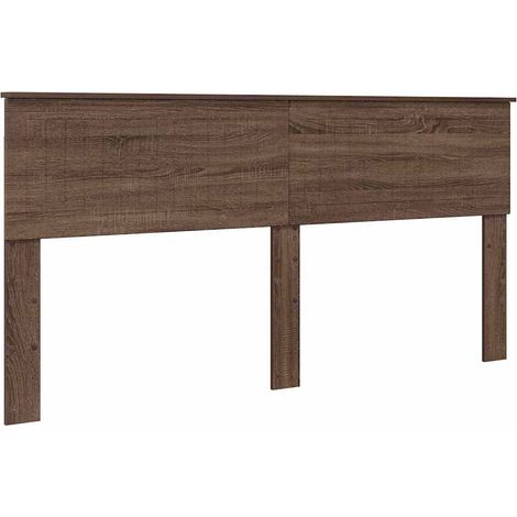 Tête de lit,Décoration murale Chêne brun 180 cm Bois d'ingénierie CFW934832 (1/5)