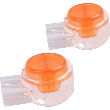 Lot de 2 Bornes K1 à connexion à sertir Connecteur imperméable étanche Câble Ethernet Fil téléphonique K1 K2