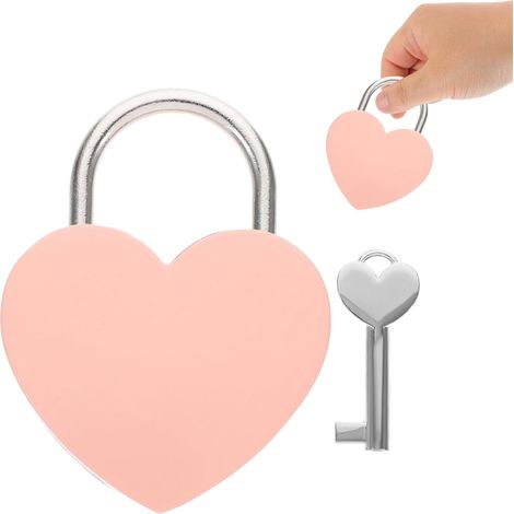 cadenas en forme de c ur avec cl id al pour les casiers les (1/5)