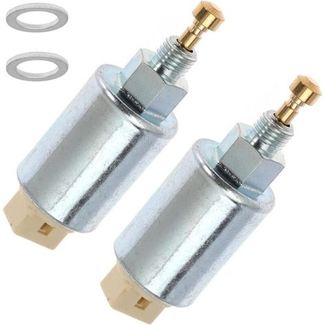 Électrovanne de carburant de remplacement pour carburateur 499161 498231 496592 695423 699915 699916 699878 794572 796109 799728 Électrovanne pour tondeuse à gazon (pack de 2) (1/4)