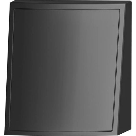 BOSCH Accessori ventilazione decentralizzata LA160B Calotta esterna plastica nero, 7738113845