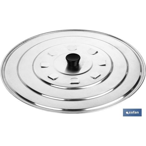 Couvercle avec Cuiseur Vapeur Argan Modèle Aluminium 36cm