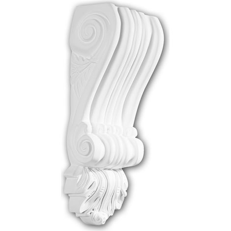 Corbel 119002 Profhome Shelve Wall board Decorative Element Corinthian style white