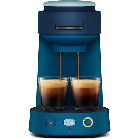 Cafetière à dosette - PHILIPS SENSEO - CSA225/01 - machine à café Vibe - Bleu canard