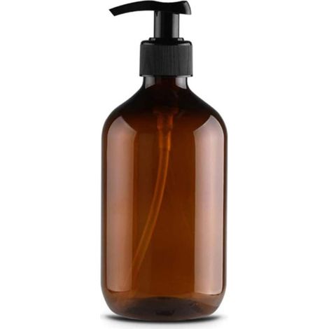 Distributeur de savon de 500 ml (vert), flacon pompe à pression en plastique vide, rechargeable, pour huiles essentielles, lotions, shampoings et après-shampoings