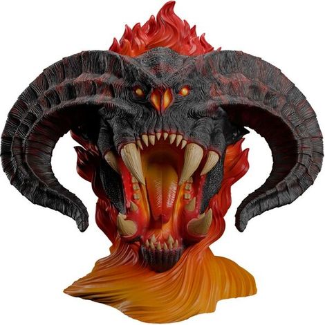 Grupo Erik Lampara El Señor de los Anillos Balrog - Lampara escritorio Gaming │ El Señor de los Anillos Regalos - Figura con LUZ LED (USB/Pilas) Decoración Lord of the rings Merchandising OFICIAL
