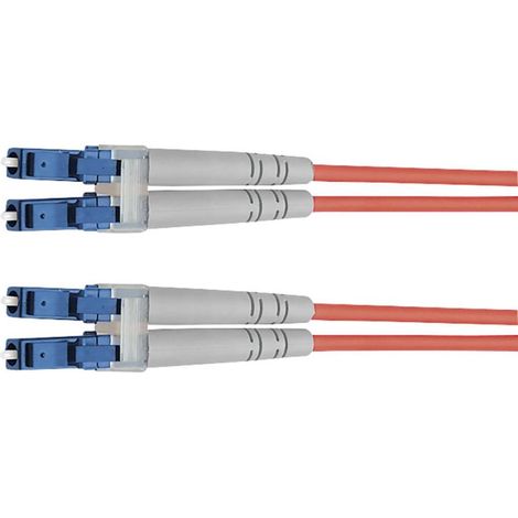 Telegärtner 100011327 fibre optique FO Câble de raccordement 2.00 m violet [1x LC mâle - 1x LC mâle] 50/125 µ Multimode OM4 S159011 (1/3)