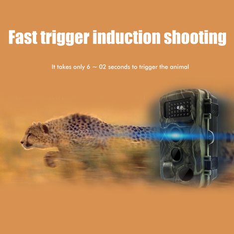 Caméra de chasse PR3000 16MP 1080P étanche avec infrarouge pour la surveillance de la faune et la sécurité domestique (1/5)