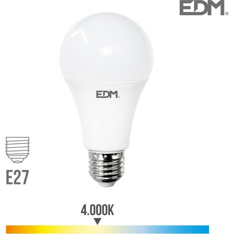 edm Lampadina LED E27 24W Bianco 4000K Potente