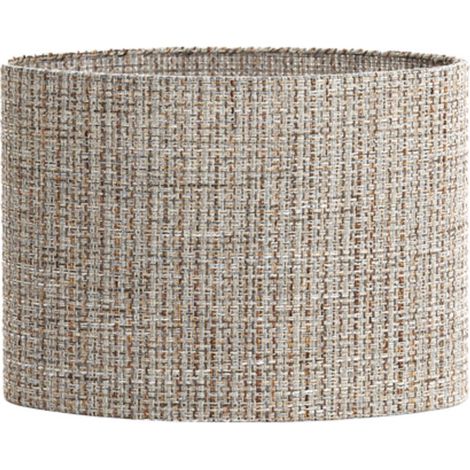 Light & Living - lampenschirm - Okavi - braun - textil - E27 -