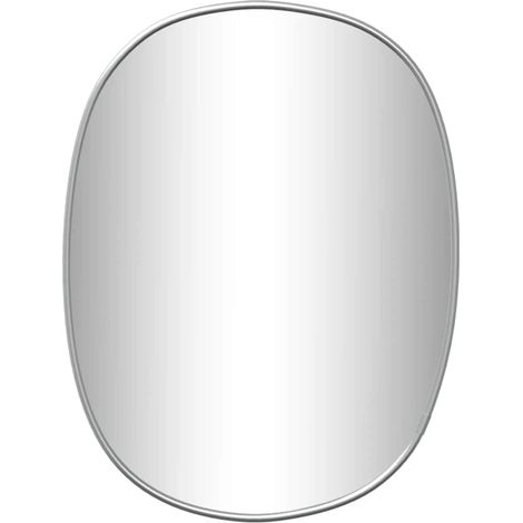 Maison Exclusive - Specchio da Parete Argento 40x30 cm
