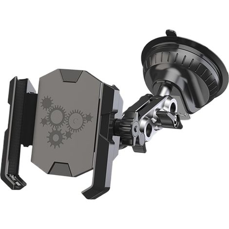 Support de téléphone pour voiture – Support à ventouse pour camion – Rotation à 360 degrés – Support de téléphone de voiture pour pare-brise – Pour la conduite, la navigation GPS, la (1/5)