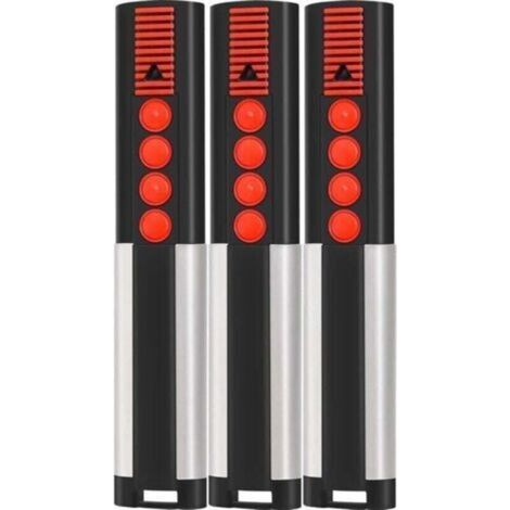 Telecomando per cancello a 868 MHz, 3 pezzi, 4 canali, compatibile con cancelli/garage 4020/4026 (1/4)