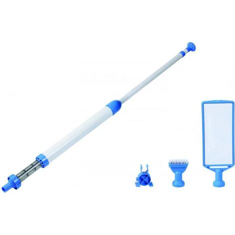 Waterclip Aspiratore per piscina PVC bianco e blu 2023